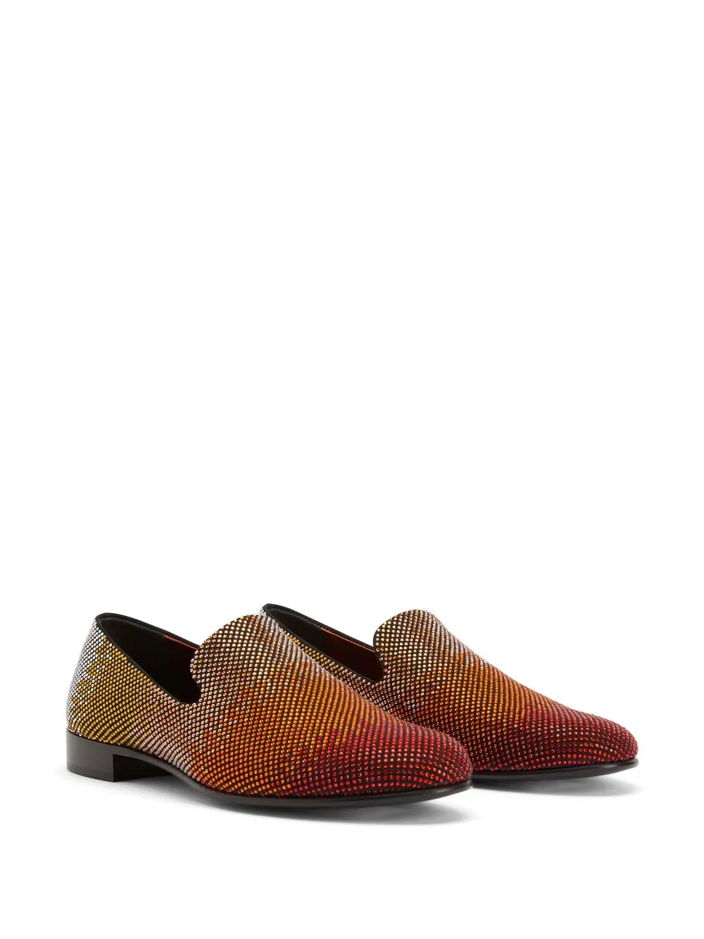 Giuseppe Zanotti Lewis Sparkle crystal-embellished loafers Multicolour