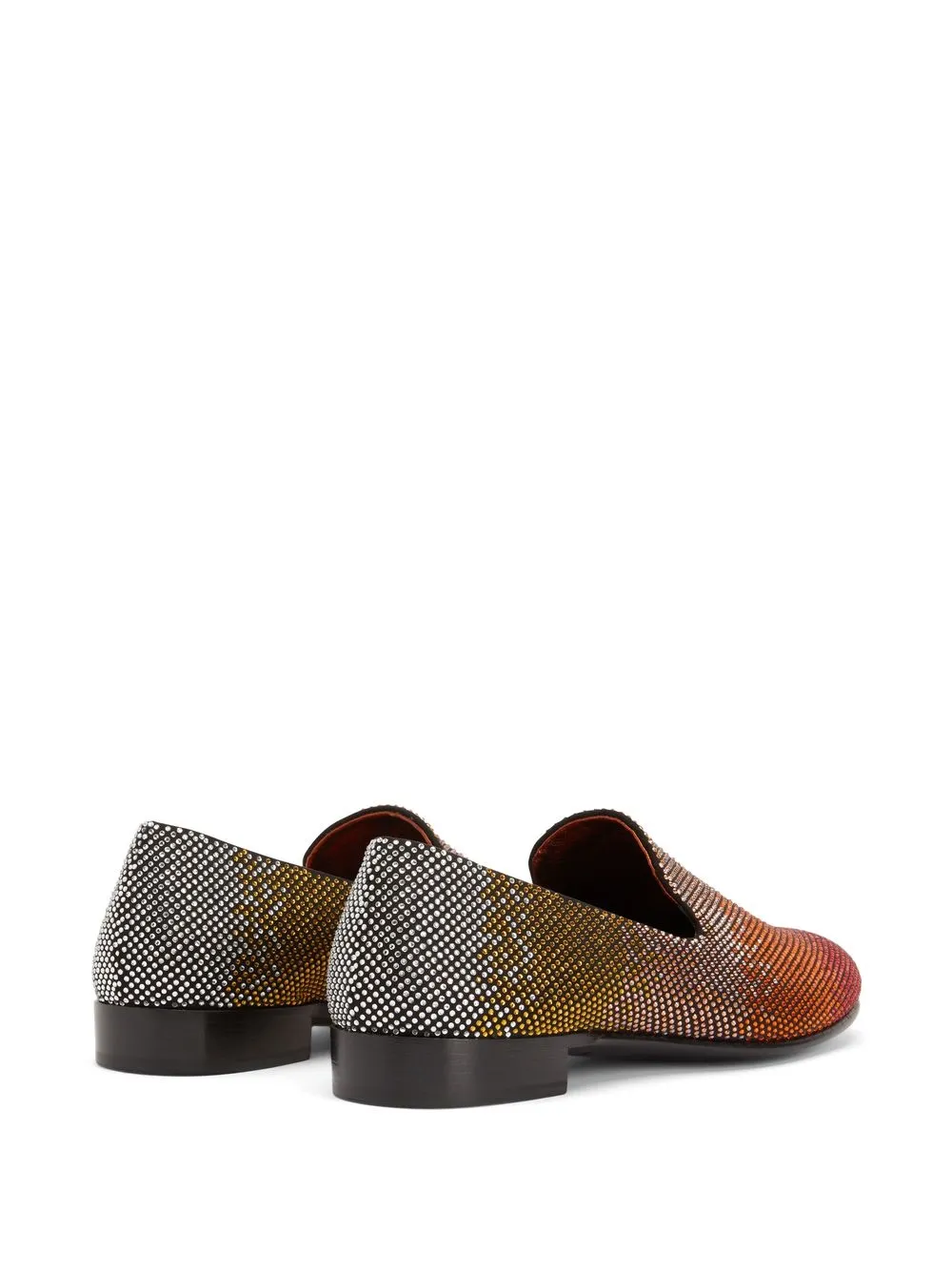 Giuseppe Zanotti Lewis Sparkle crystal-embellished loafers Multicolour