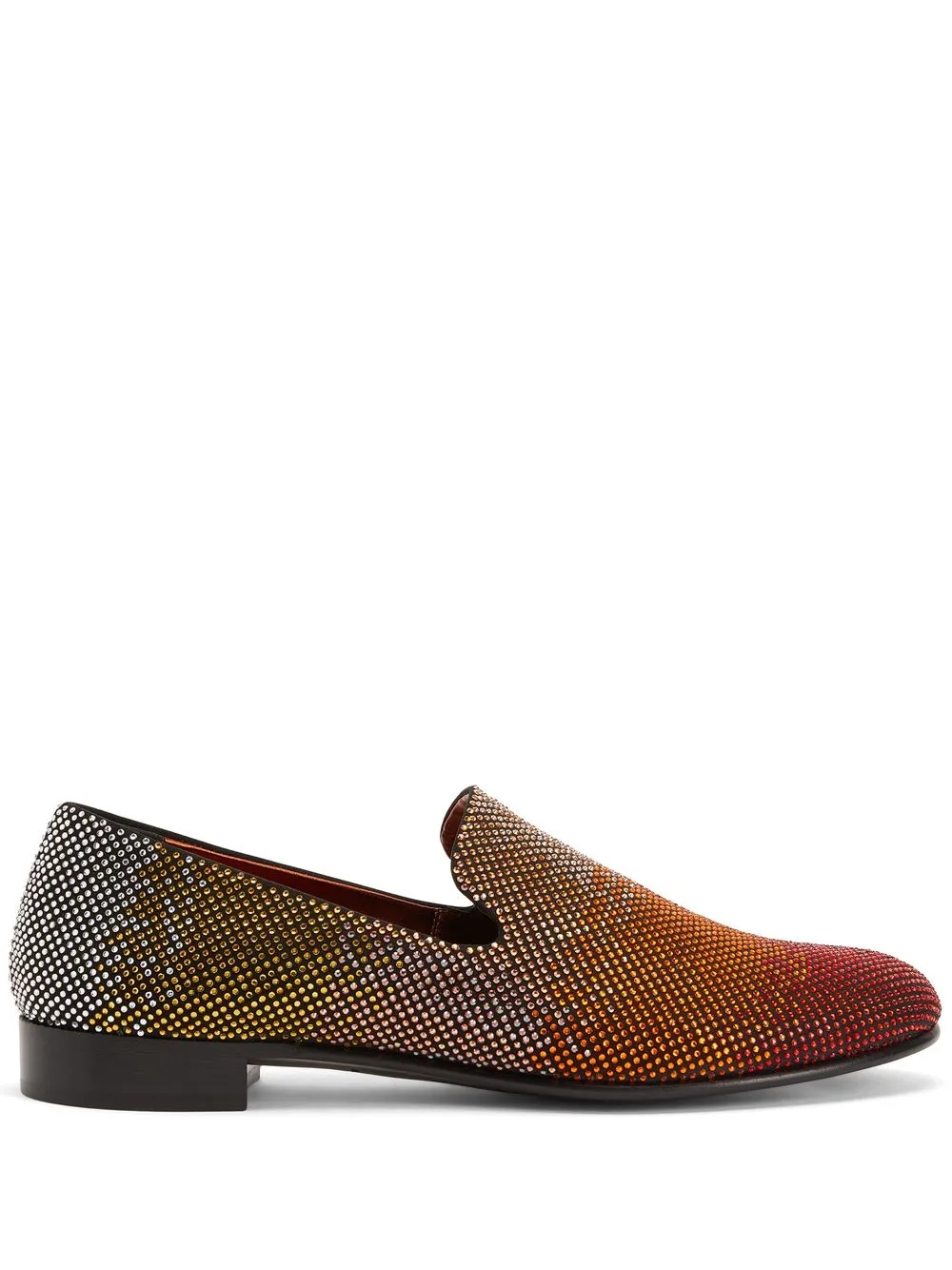 Giuseppe Zanotti Lewis Sparkle crystal-embellished loafers Multicolour