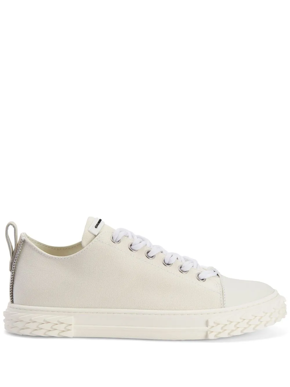 

Giuseppe Zanotti tenis bajos Blabber - Blanco