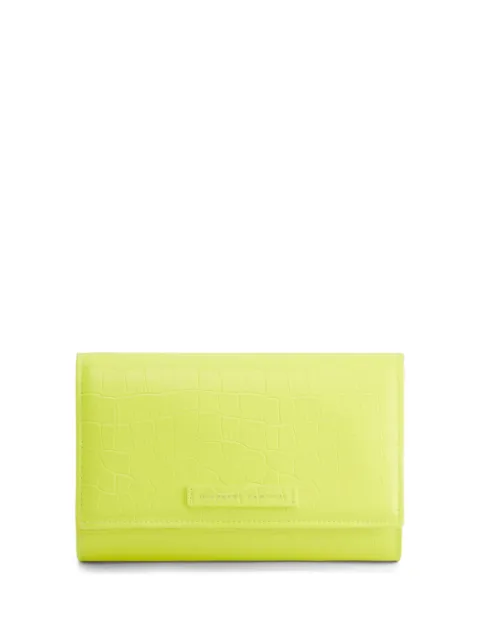 Giuseppe Zanotti Wendy crocodile-effect clutch bag