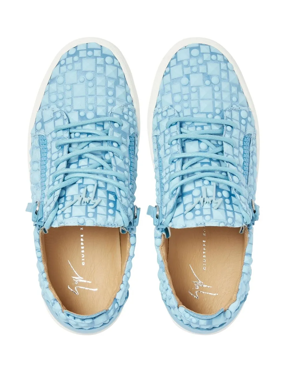 Giuseppe Zanotti Gail studded sneakers Blue