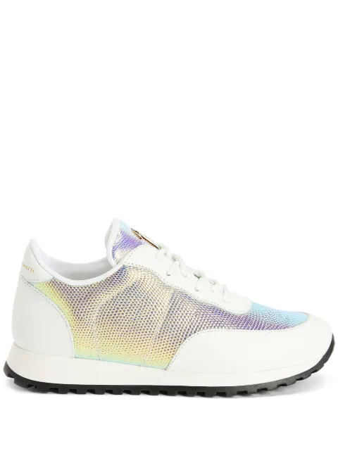 Giuseppe Zanotti holographic-effect low-top sneakers