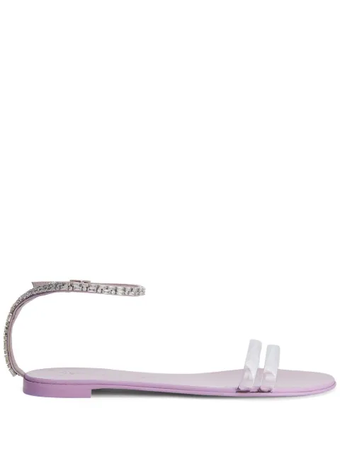 Giuseppe Zanotti sandalias Agathe Plexi 