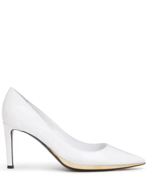 Giuseppe Zanotti pointed contrast-trim pumps 