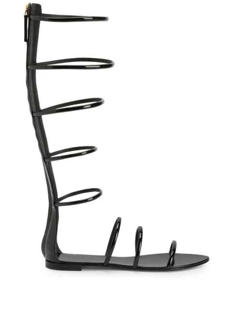 Giuseppe Zanotti sandalias estilo gladiador