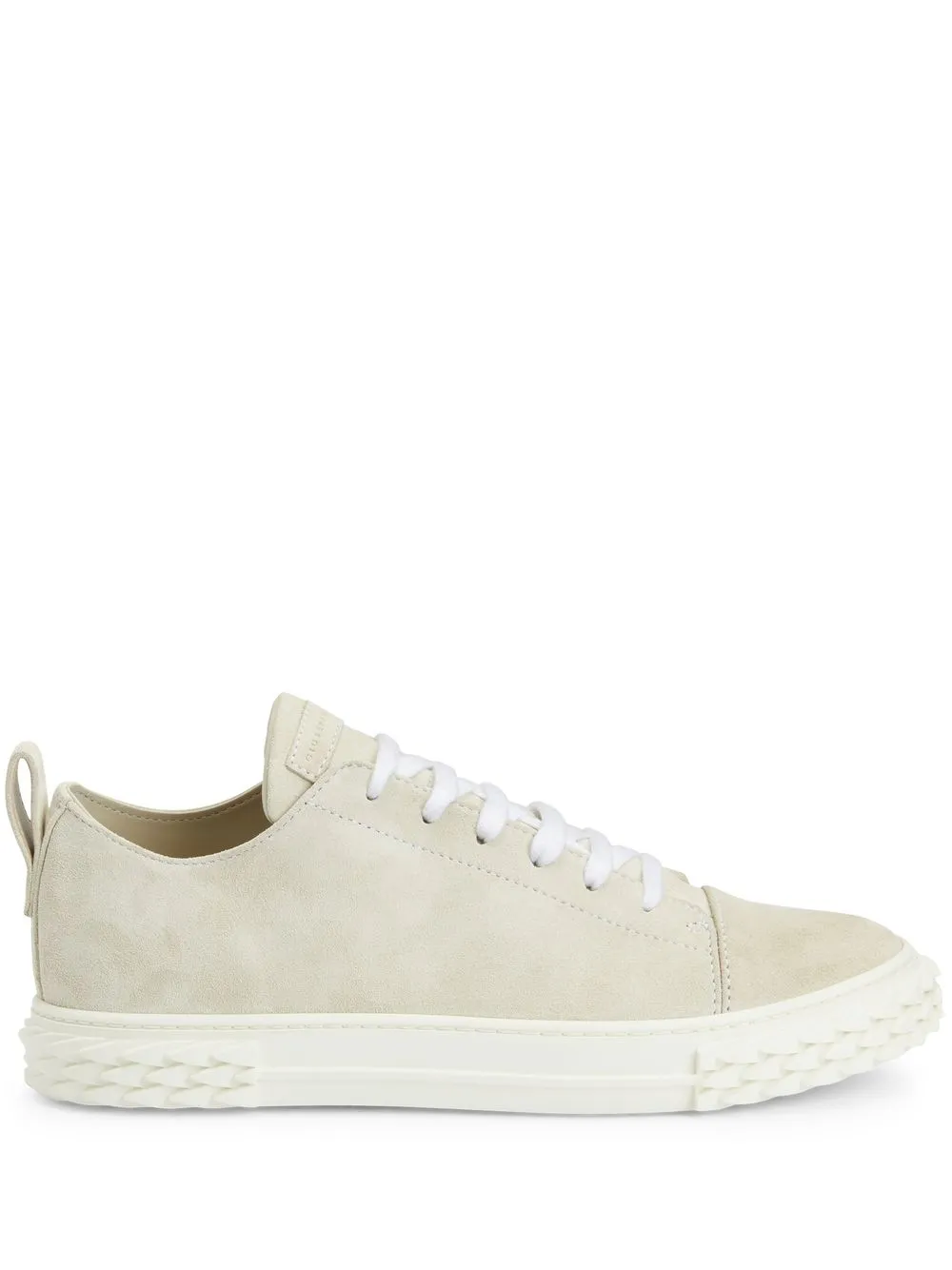 Giuseppe Zanotti suede low-top sneakers Neutrals