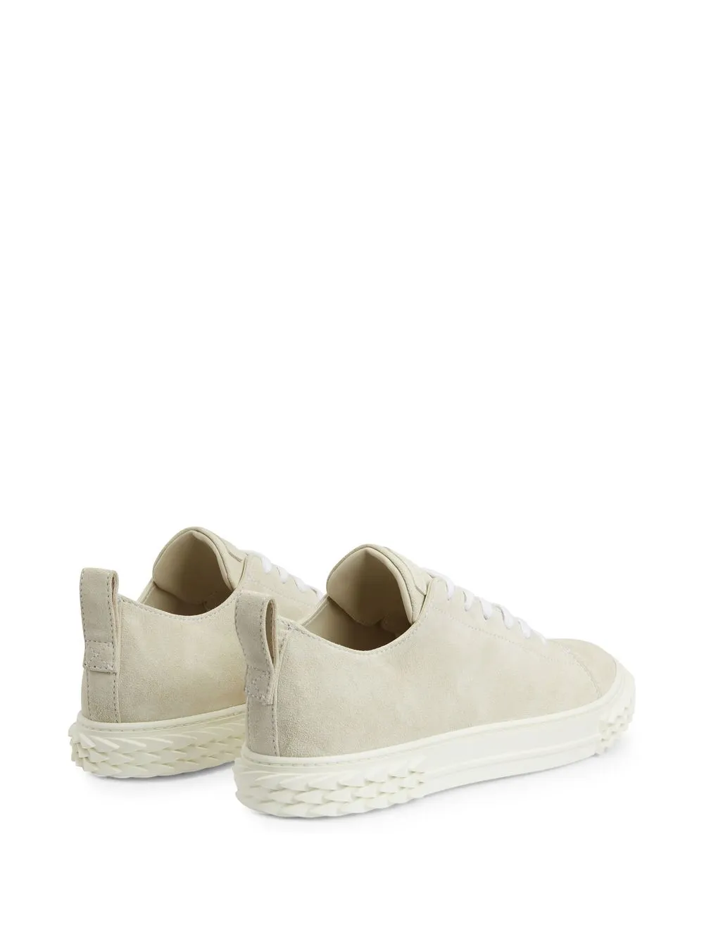 Giuseppe Zanotti suede low-top sneakers Neutrals