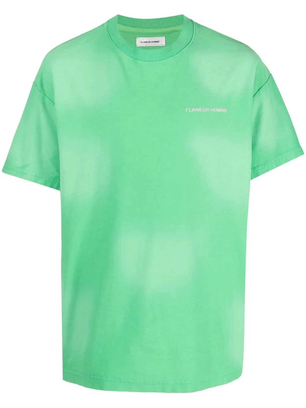 

Flaneur Homme logo-print short-sleeve T-shirt - Green