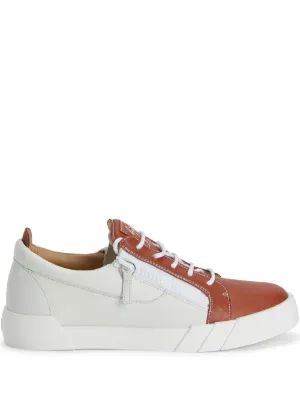 Giuseppe Zanotti high-top Leather zip-up Sneakers | White