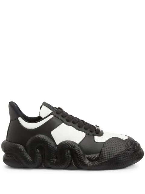 Giuseppe Zanotti panelled low-top sneakers 