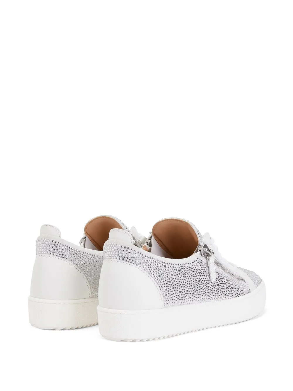 Giuseppe Zanotti Sneakers met stras Wit