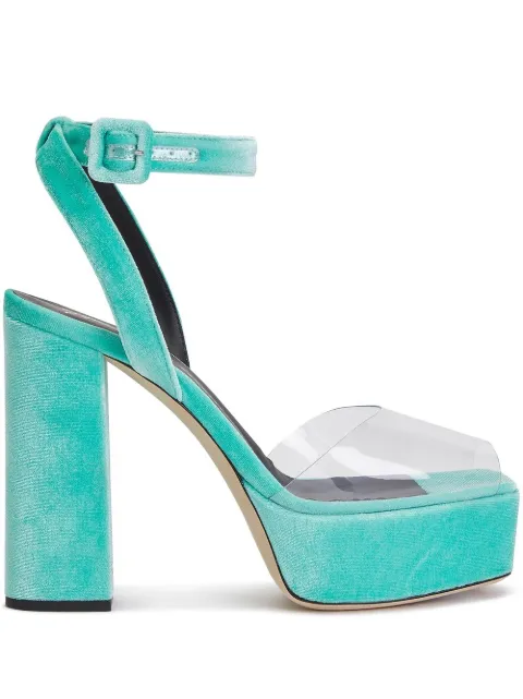Giuseppe Zanotti sandalias con plataforma de 120mm 