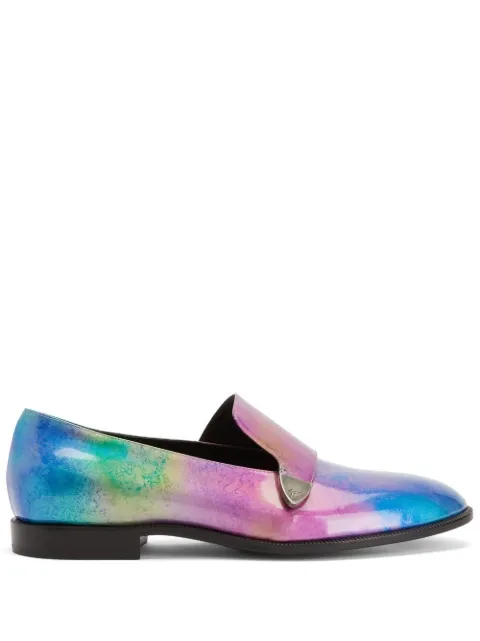 Giuseppe Zanotti mocasines Eflamm de piel