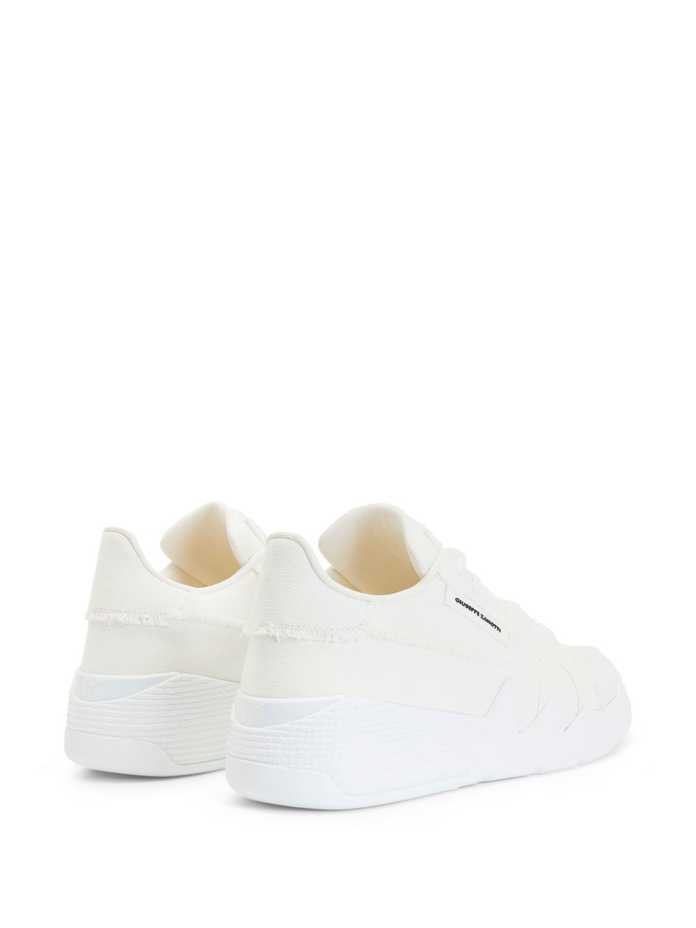 Giuseppe Zanotti Double-Zip low-top sneakers - Wit