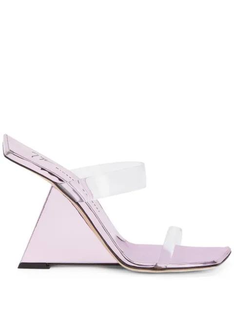 Giuseppe Zanotti Florance Plexi 105mm sandals