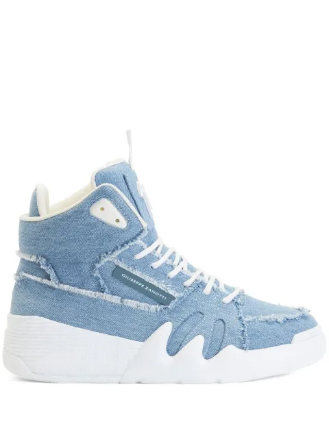 Giuseppe Zanotti Sneakers im Jeans-Look