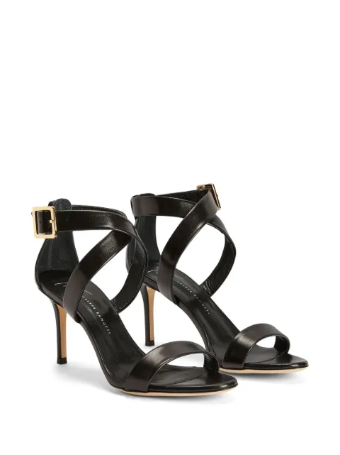 Giuseppe Zanotti Ellie 80mm leather sandals I900078K15 - 1