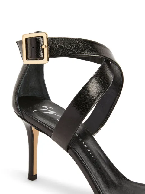Giuseppe Zanotti Ellie 80mm leather sandals I900078K15 - 3