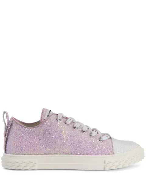 Giuseppe Zanotti glittered low-top sneakers 