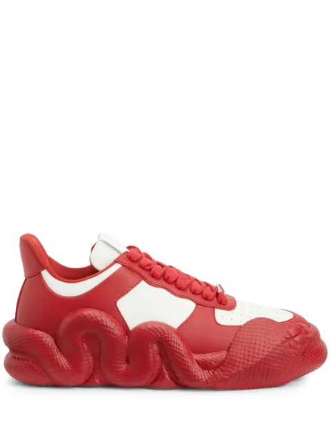 Giuseppe Zanotti panelled low-top sneakers 