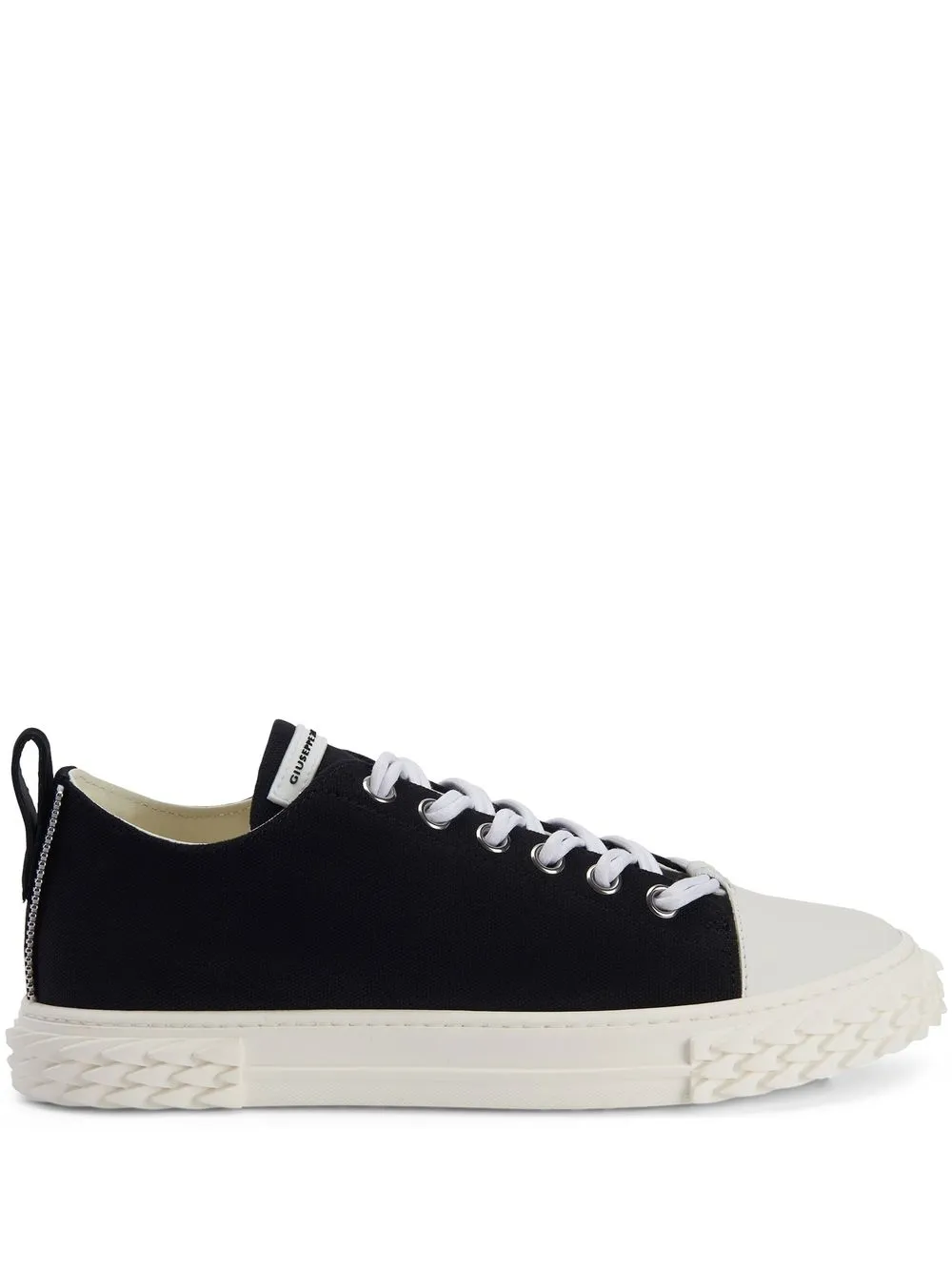 

Giuseppe Zanotti tenis bajos Blabber - Negro