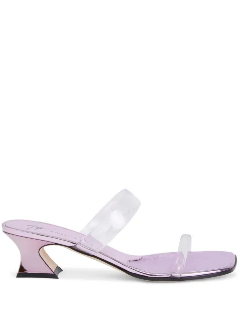 Giuseppe Zanotti Aude Plexi 45mm sandals