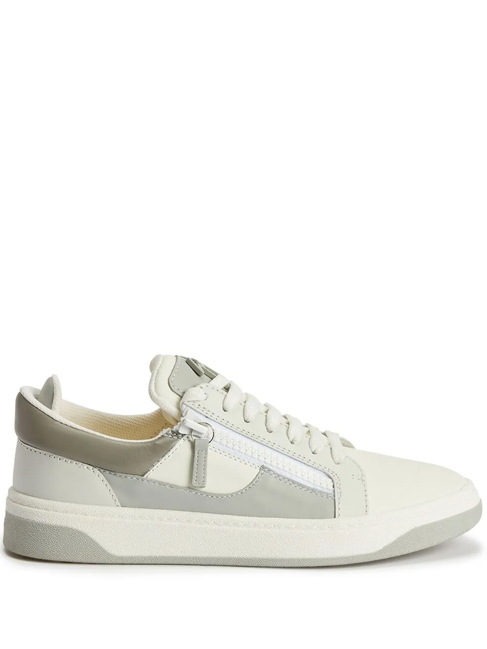 

Giuseppe Zanotti zip-detail low-top trainers - Grey