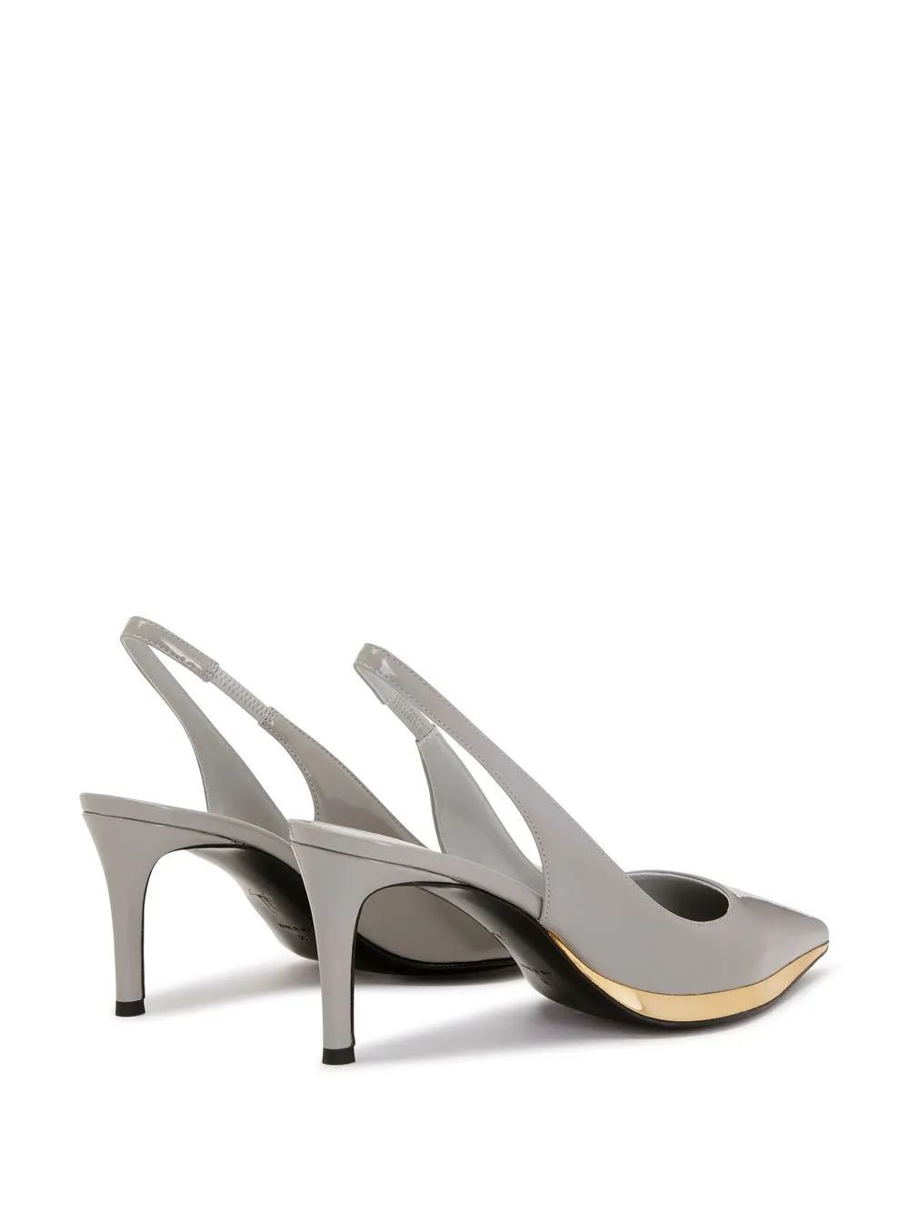 Giuseppe Zanotti Virgyn 70mm slingback pumps Grey