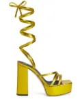 Giuseppe Zanotti Flavienne 120mm sandals - Gold