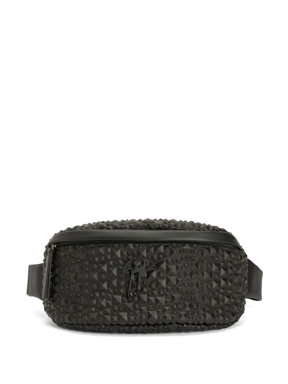 

Giuseppe Zanotti studded logo belt bag - Black