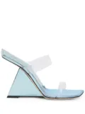 Giuseppe Zanotti Florance Plexi 105mm sandals - Blue