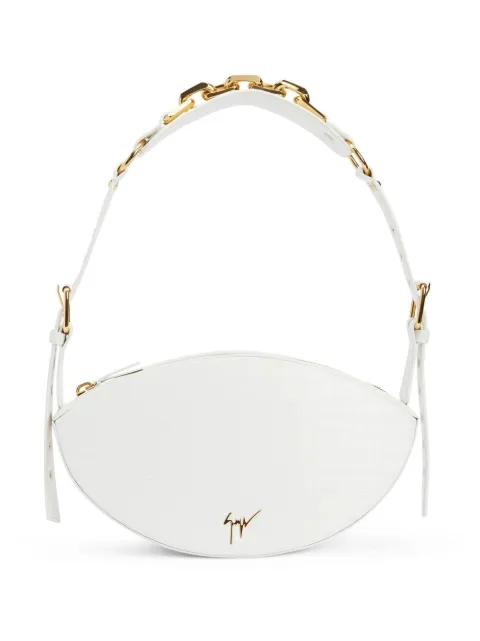 Giuseppe Zanotti almond buckle-strap shoulder bag