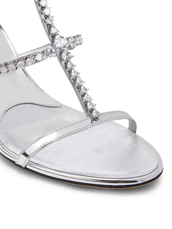 Giuseppe Zanotti Crystal Embellishment high heeled Sandals Farfetch