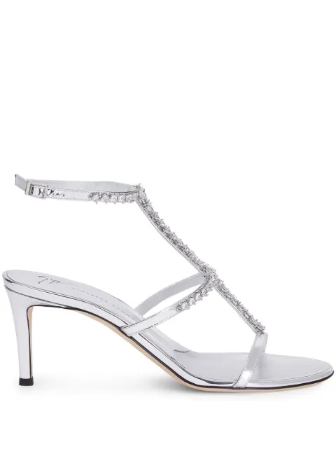 Giuseppe Zanotti sandalias con detalles de cristal