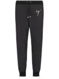 Giuseppe Zanotti logo-print track pants - Black