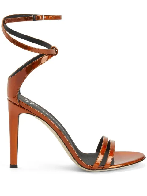 Giuseppe Zanotti sandalias Catia con correas cruzadas y tacón de 105mm