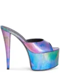 Giuseppe Zanotti 150mm GZ Aida platform sandals - Multicolour