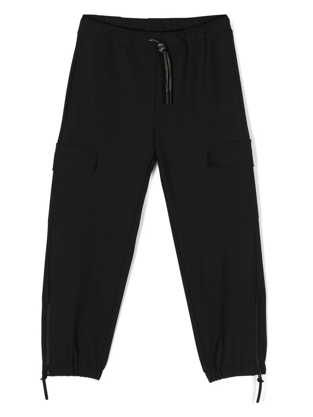 

Il Gufo ankle-zip track pants - Black