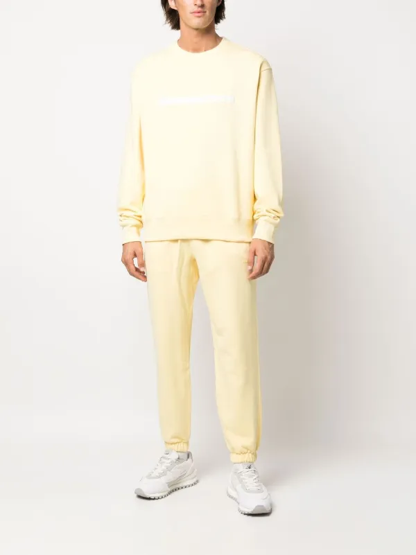 Light yellow shop crewneck sweatshirt