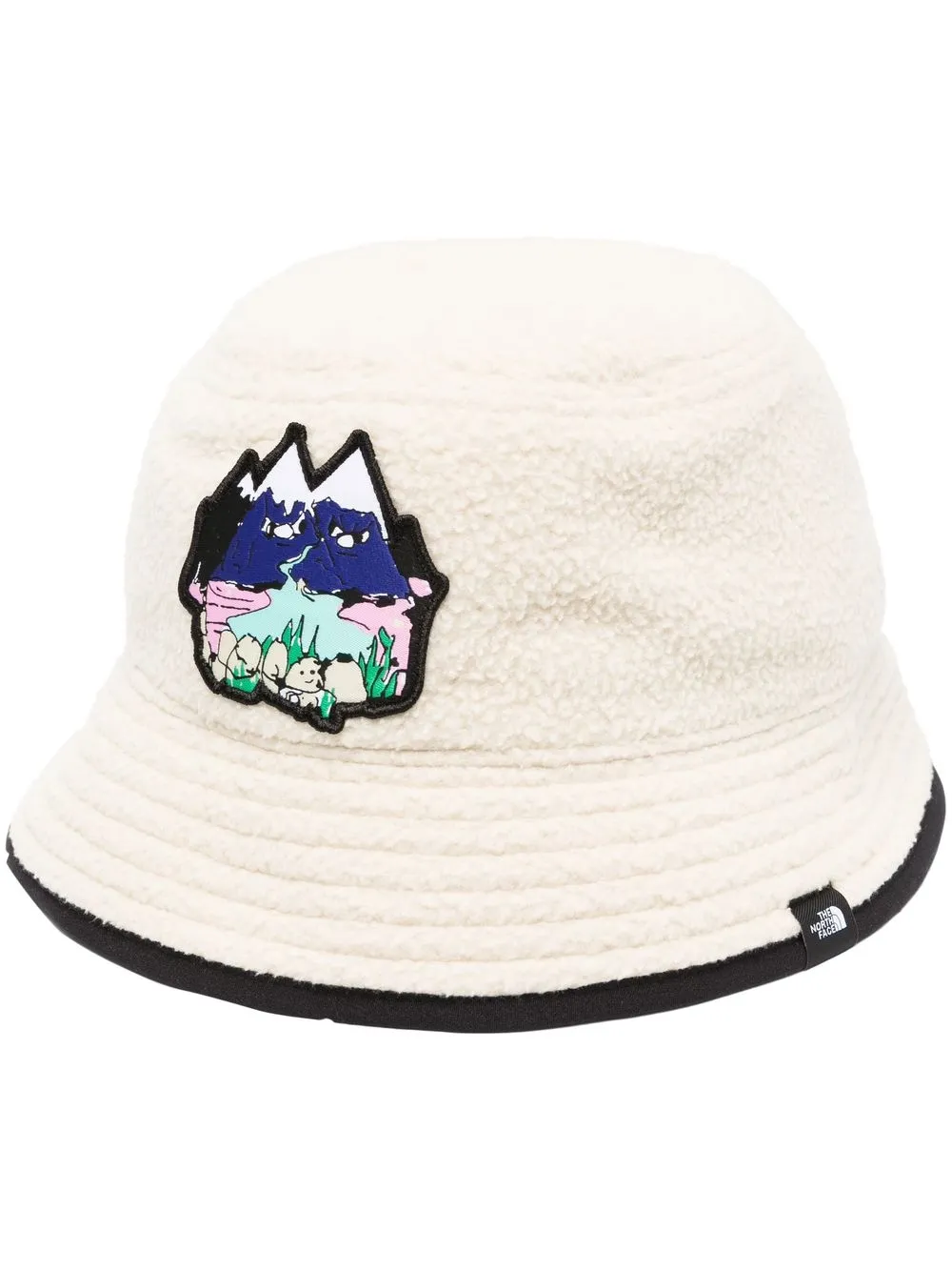

The North Face Fleeski graphic-patch bucket hat - Neutrals