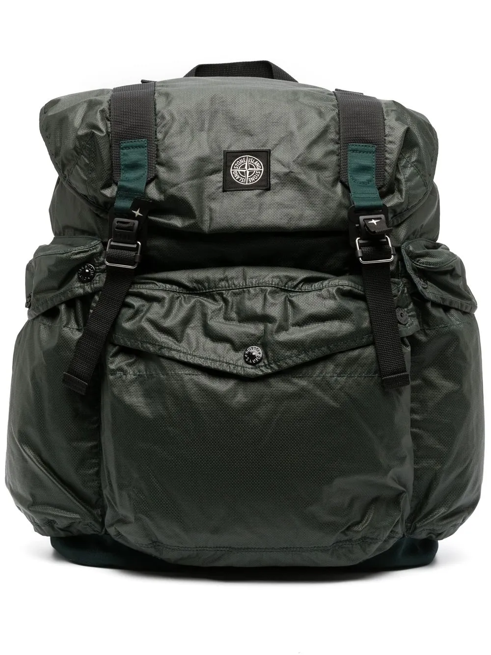 

Stone Island Compass-patch drawstring backpack - Green