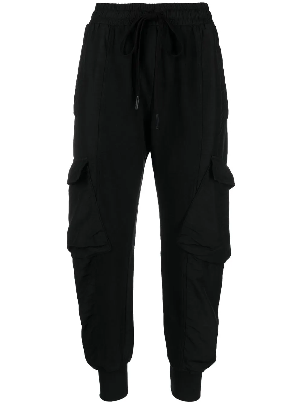 

Andrea Ya'aqov cotton cargo trousers - Black