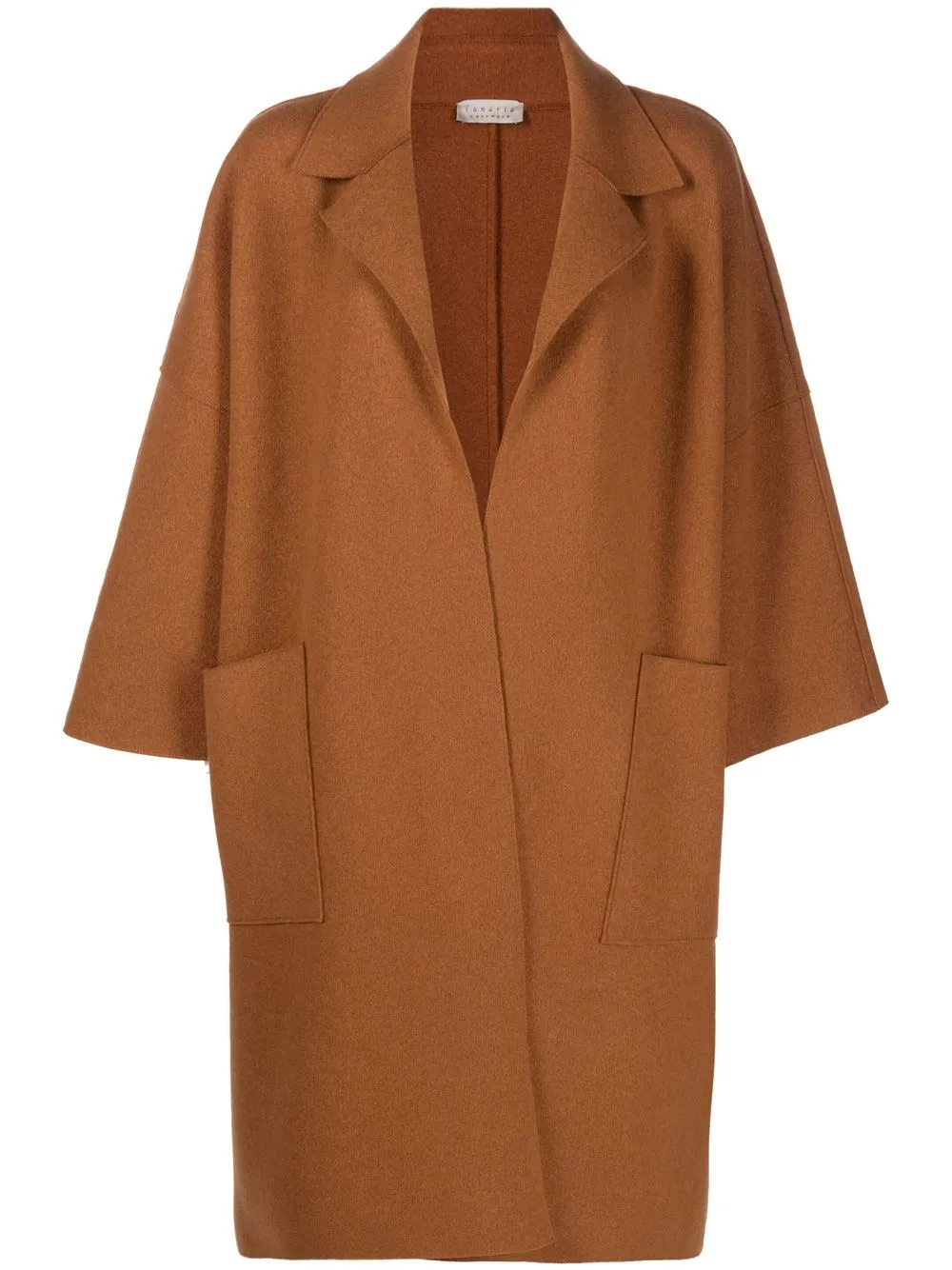 

LUNARIA CASHMERE cashmere knee-length coat - Brown