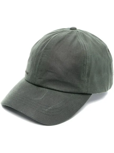 Barbour wax-coated baseball cap