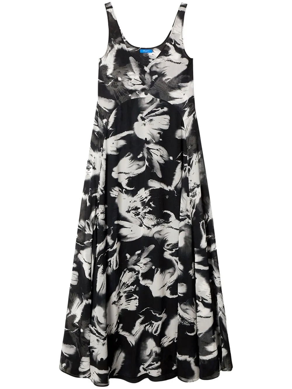 Nina Ricci Graphic Print Dress In Black