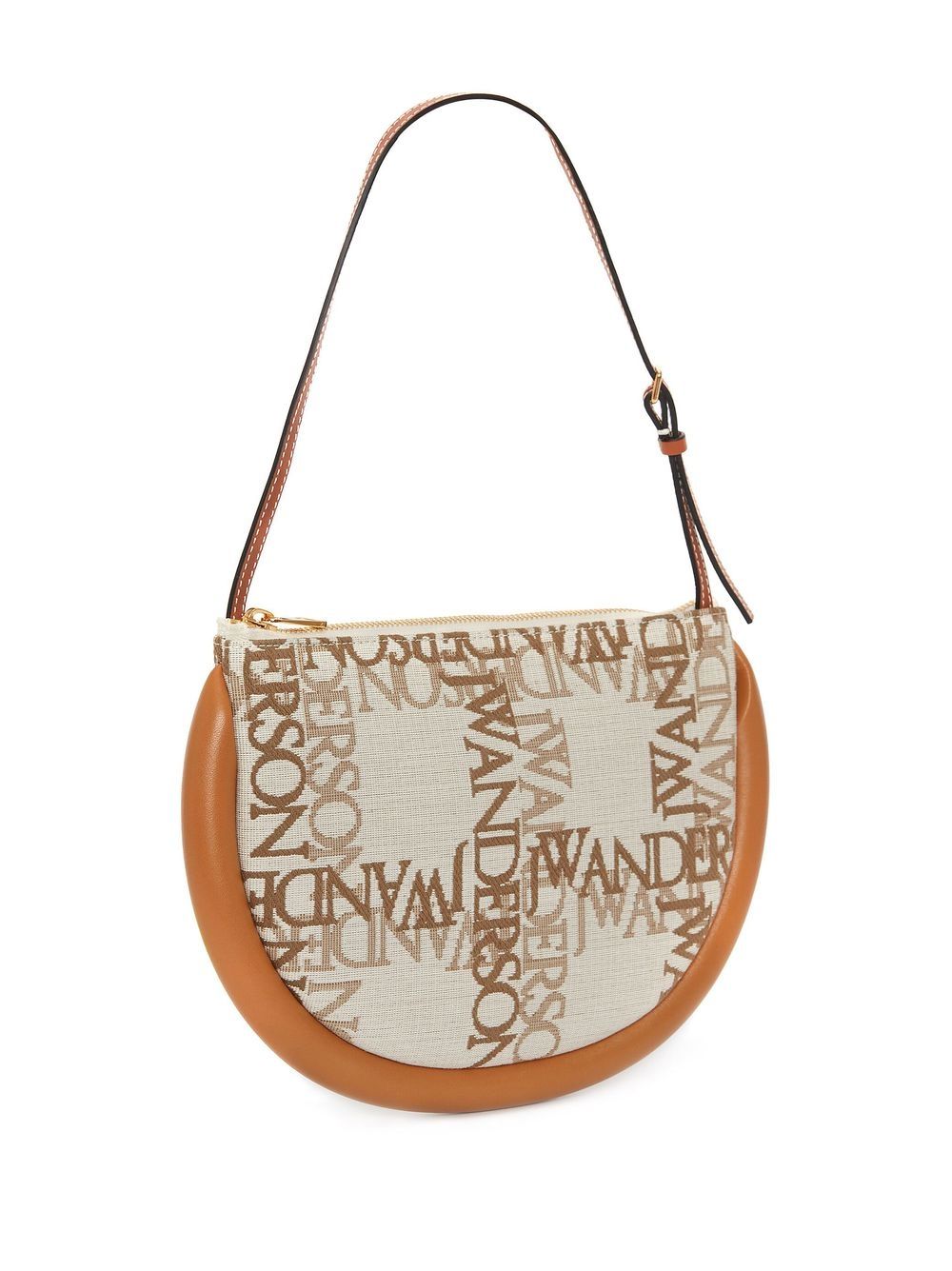 Shop Jw Anderson Bumper-moon Shoulder Bag In Neutrals