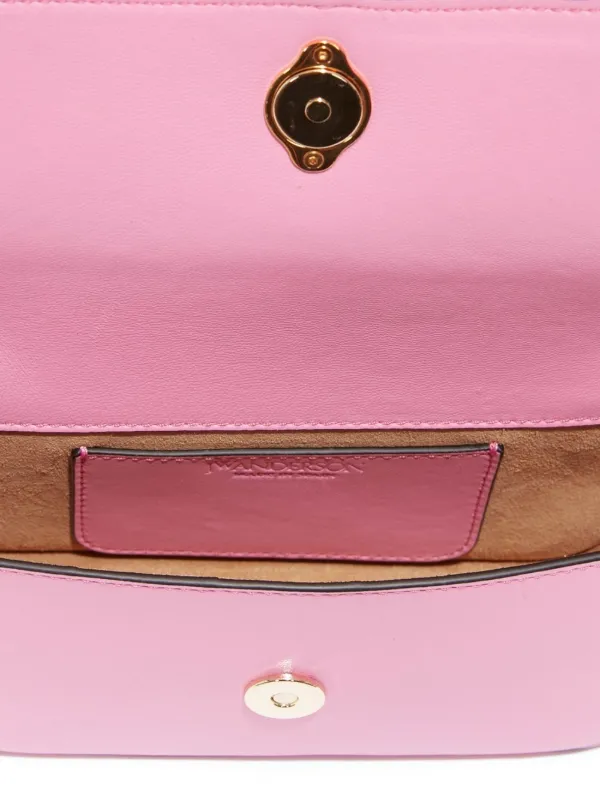 ★J W ANDERSON★ Chain Cross Bag Pink AC0230LA0088300 AC0230 JW Anderson Medium Twister Crossbody Bag | Pink | FARFETCH JO