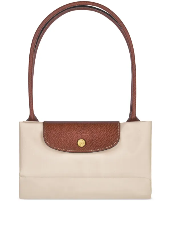 Longchamp Le Pliage ショルダーバッグ L | ニュートラル | FARFETCH JP