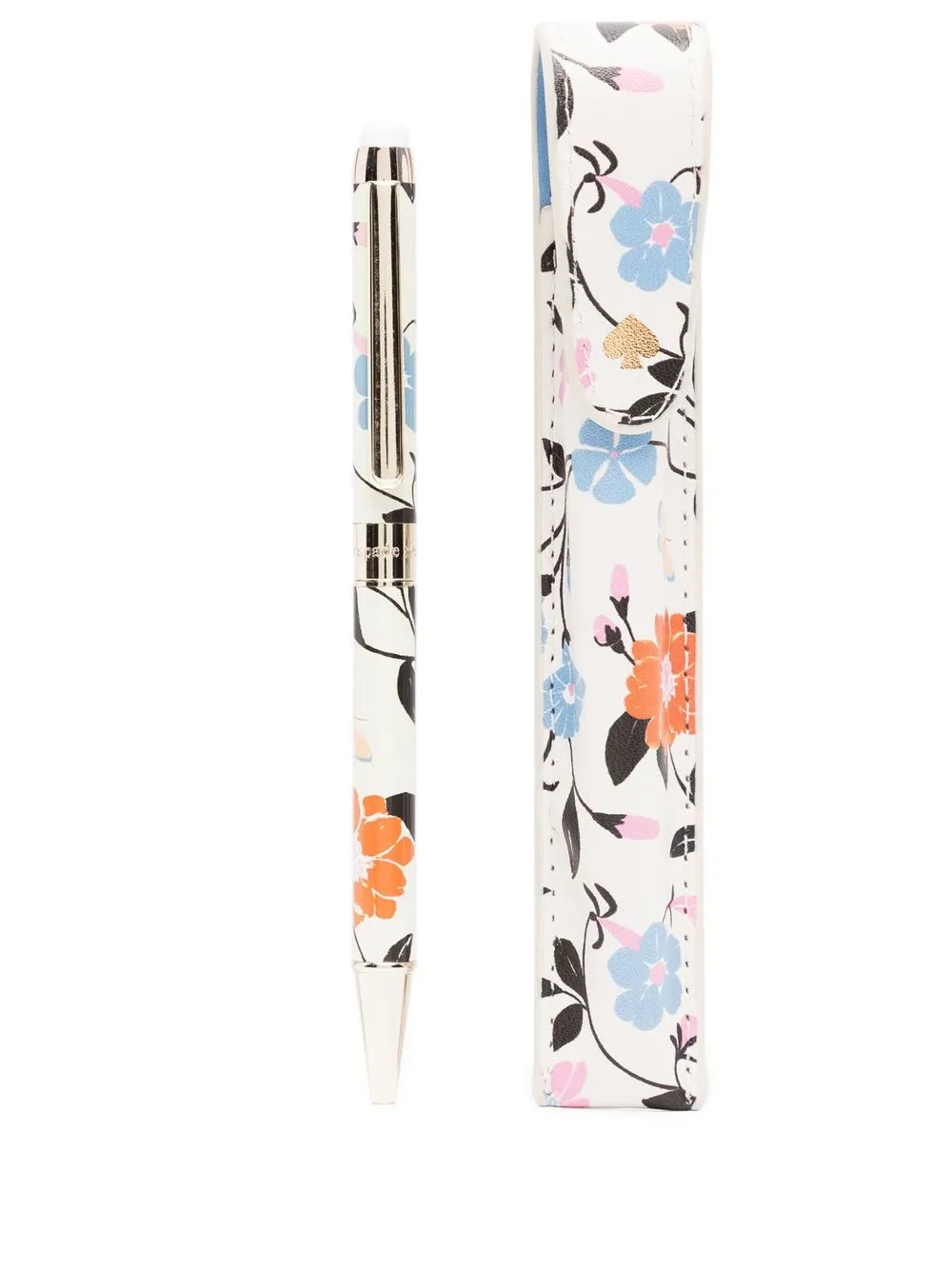 

Kate Spade floral print rollerball pen - White